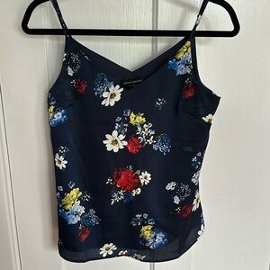 Floral banana republic tank top